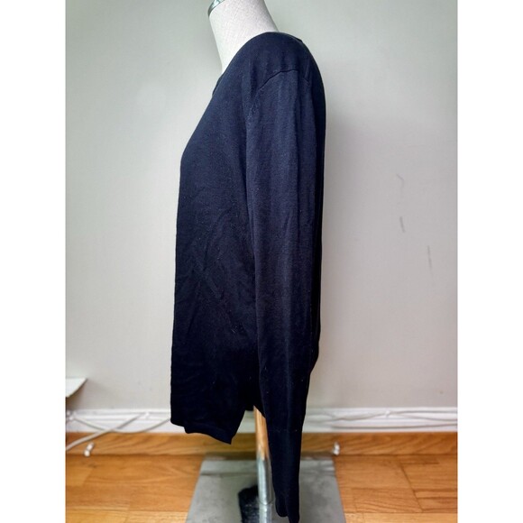 Lululemon Bring It Backbend Sweater Cashmere Blend Bamboo Black Size S 4-6 - Picture 5 of 16